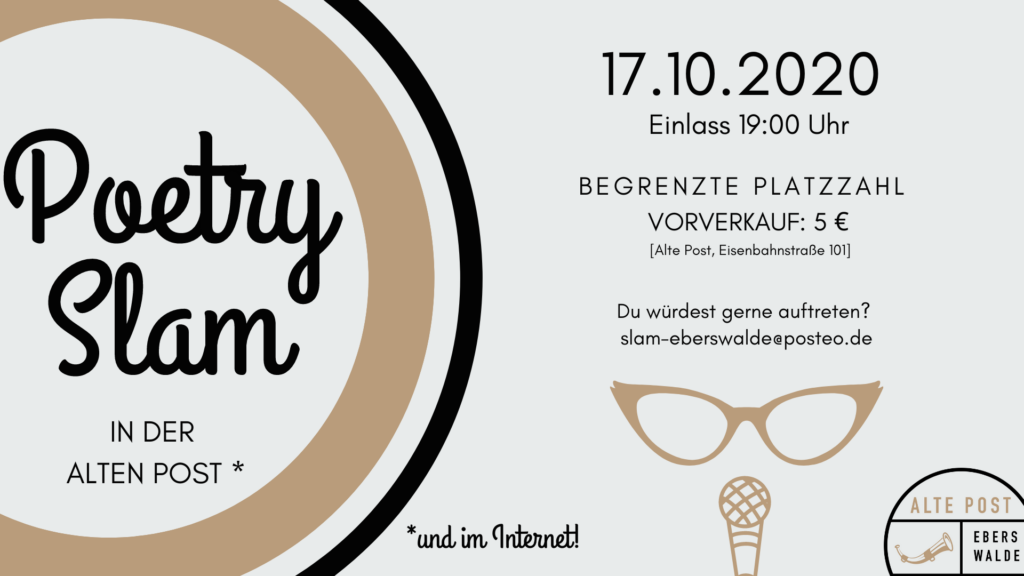 poetry slam eberswalde alte post